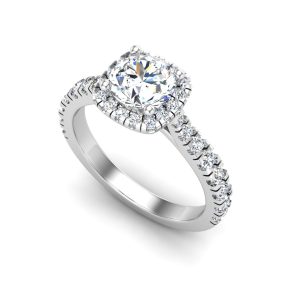 Halo Engagement Ring - HL0063